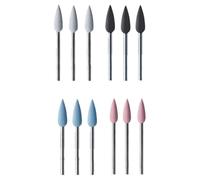 Harewtwy Ensemble de Polisseurs en Silicone en Forme de Goutte D'Eau et en Forme Conique en Silicone