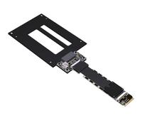 Harewtwy F47SD M.2 NVME to E1.S / E3.S SSD Extension Câble PCIe 5.0 X4 SFF-TA-1002, 128G à Grande Vitesse/BPS Grade 50cm