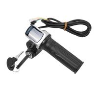 Harewtwy Guide de Poignée à Gaz comme avec Vélos Électrique Electric Bicycle Scooter Accélérateur Indicateur de Puissance Affichage LED