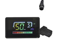 Harewtwy H6C-2 E-Bike Mètre Affichage LCD Tableau de Bord du Scooter Électrique Speedometer UART pour Électrique 6PIN