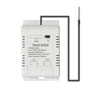 Harewtwy Interrupteur de Température Intelligent WiFi avec Capteur 2M Capteur 16A Commutateur de Température Prend en Charge le Contrôle Vocal