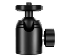 Harewtwy K-18 1/4 Mini Mini Trépied Ball Head pour Le Support D'Extension de la Caméra avec Pivot à 360 Degrés pour Selfie Flash & Mobile Phone Selfie