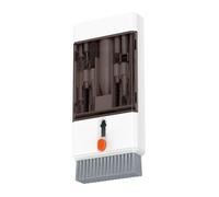 Harewtwy Kits de Nettoyage Multifonctionnels 22 en 1 Accessoires Multifonctionnels pour Clavier Écouteurs Ordinateur Marron