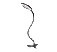 Harewtwy Lampe Loupe de Bureau à LED avec Loupe 8X, 3 Modes de Couleur, Bras Pivotant Réglable et Pince Éclairée pour Travaux de Réparation D'Artisanat.
