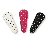 Harewtwy Les Ciseaux Gaine SéCurité Housse de Ciseaux en Cuir Protecteur Ciseaux Une Coudre Gaine (3 PièCes) Blanc, Rose Rouge, Noir