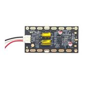 Harewtwy Microphone Stéréo à Condensateur à Grand Diaphragme Accessoires Amplificateur Circuit Imprimé Réparation de Microphone DIY Module sans