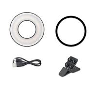 Harewtwy Mini Lampe LED de Poche Magnétique pour / 13 14 Series Cube-Fill Light avec Clip pour Maquillage Vlog Live 36 W de Haute Qualité