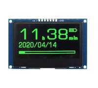 Harewtwy Module D'Affichage OLED de 2,42" 128x64 avec Interface Série SSD1309 SPI I2C - Écran LCD Haute Définition