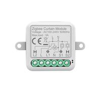 Harewtwy Module de Commutation de Rideau Intelligent Tuya Zigbee Interrupteur de Circuit Intelligent Commande à Distance de L'Application Prise en Charge pour Commutateur de Rideau