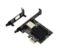 Harewtwy Nouvelle Carte Réseau PCIe X1 à 10 Gbit/S à Port RJ45 AQC113 1G/2,5G/5G/10 Gbit/S Prise en Charge PXE LAN Filaire Win10/11 Desktop
