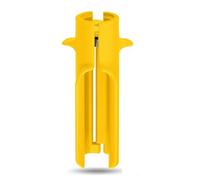 Harewtwy Outil en Plastique Jaune de Sécurité pour Décapage des Épines de Rose - Cisaillements de L'Élagage Ergonomique pour Les Jardiniers à Domicile