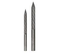 Harewtwy Paquet de 2 Embouts de Pneu Multi-Tailles pour Réparation de Pneus, Fraises en Carbure, Patchs de Pneus, Coupe-Bouchons, Coupe-, Alésoir, Perceuse 6 mm 8 Mm, Installation Facile, Facile à