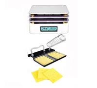 Harewtwy PD 65 W Mini Plaque Chauffante Préchauffeur Affichage LED Carte PCB Soudure Plaque Chauffante Plate-Forme de Préchauffage Outils de Réparation-B Installation Facile