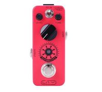 Harewtwy Pédale D'Effets pour Guitare Électrique Mini Compresseur Ultimate Comp à 2 Modes, Pur Analogique avec True Bypass