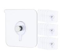 Harewtwy Piège D'Image Adhésif 33 Lbs Charge Horbands Muraux de Service Sans Ongles Hooks D'Image 30pcs