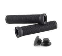 Harewtwy Poignées de Vélo 22 mm pour Vélo de Route, Antidérapantes, Absorbant Les Chocs, pour Guidon, Embout de Guidon, Pièce de Vélo, Noir