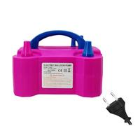 Harewtwy Pompe à Ballon à Air Portable à Double Buse, Gonfleur de Ballon Électrique, Souffleur pour Décoration de Fête, Remplissage de Ballons, 600 W, Prise UE B