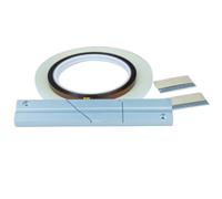 Harewtwy Pour Blocs D'Épissure Universels de REVOX/STUDER 1/4 Pouces + Kit de Réparation de de Maintien, Dernier Article Disponible (B)