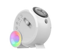 Harewtwy Projecteur D'Étoiles Galaxie avec Veilleuse RVB et Haut-Parleur Bluetooth Lampe de Lune LED USB 13 Diapositives pour Chambre à Coucher, Salle de