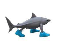 Harewtwy Requins Portant des Chaussures Décoration Impression 3D Ornements Décoration de