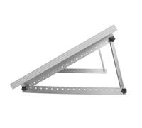 Harewtwy Support Inclinable pour Panneau Solaire de 22 Pouces, Pouvant Supporter Jusqu'à 100, Réglable pour Tout Toit Plat de Camping-Car. Pliable et Portable.