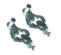 Harewtwy T POST PORTES PINS PINS POSE PROST une PATTE D'un POST T METAL T pour la Ferme, Garden Backyard Gate