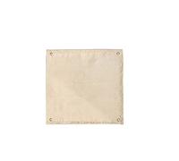 Harewtwy Tapis en Tissu Ignifuge de Camping Tapis de Pique-Nique pour Barbecue Tapis Anti-Brûlure Haute Température 50 X 50 Cm