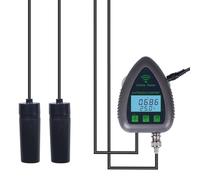 Harewtwy Tuya WiFi 5In1 Testeur de Qualité de L'Eau Moniteur TDS Test de TempéRature de Salinité Compteur PH de Piscine (A) Prise UE