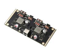 Harewtwy Type-C/USB A 100W Lithium Battery Charger Board 5-Port DC 12-30V Mobile Power Bank 18650 Module de Charge PD/QC 2.0 3.0