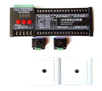 Harewtwy WS2811 Bande Lumineuse LED 6-36 Canaux Tactile Infrarouge Humain Contrôleur D'Induction Multifonction Lampe D'Escalier en Cours D'Exécution