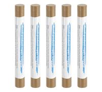 HARFINGTON Lot de 5 bâtons de remplissage pour bois de cire pour retouches de meubles pour rayures et trous de bois, chêne doré