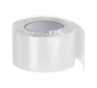HARFINGTON Ruban adhésif en silicone auto-fusible - 2,5 x 0,9 x 0,1 cm - Étanche - Pour tuyau d'eau, fuite - Joint de réparation en silicone - Blanc