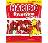 HARIBO 0008006 RedWhite Favourites, 1 Kg