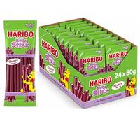 HARIBO Balla Stixx Cherry, bonbons gélifiés, 24 × 80 g (1,92 kg)