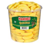 Haribo Bananes Candies En Guimauve Au Goût De Banane 1050G