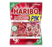 HARIBO Pik Red Crush, Bonbons Gélifiés, Goût Fraise, Sans Colorant Artificiel