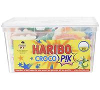 Haribo Bonbon Gélifié Acidifié Croco Pik x 210 Pièces 1,155 kg - Lot de 2