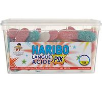 Haribo Bonbon Gélifié Langue Acide Pik x 105 Pièces - 1,05 kg