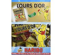 Haribo – Bonbon gélifié L'Ours d'Or – 40 g x 30 sachets