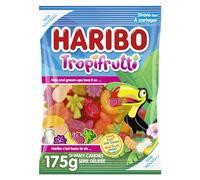 Haribo Tropi Frutti Gomme aux fruits goûts tropicaux 175g