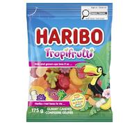 Haribo Tropi Frutti Gomme aux fruits goûts tropicaux 175g