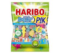 HARIBO - Bonbons Acidulés Délicieusement Croquants, Plaisir Fruité Intense (Paquet 275g) - Le Lot De 4