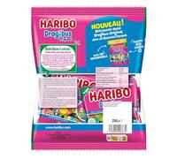 HARIBO - Bonbons Fruités Multicolores, Plaisir Ludique et Fondant pour Petits et Grands (250g) - Le Lot De 4