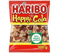 Haribo Bonbons gélifiés Happy Cola Zak aromatisés au cola 300 g