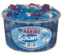 Haribo - Bonbons Schtroumpfs 1.35 kg Dose