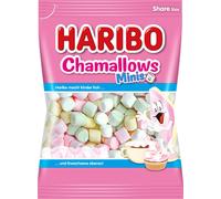 Haribo Chamallows Minis morceaux de sucre en mousse au goût de vanille 200g
