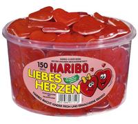 Haribo Coeurs d'amour, paquet de 3 (3 x 1,2 kg)