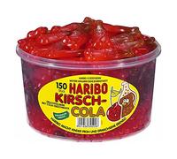 Haribo Cola Cerise 3 x 150 pièces en boîte ronde 1350g chacune