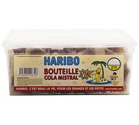 HARIBO - Cola Mistral Pik - Bonbons Piquants Sans Colorants Artificiels & Sans Gélatine - Boîte de 210 Bonbons