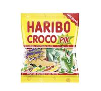 HARIBO - Croco Pik - Bonbons Piquants Sans Colorants Artificiels - 10 Sachets de 120 g